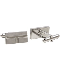 Stainless Steel Rectangular Cuff Links