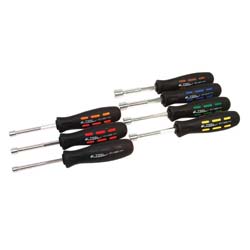 Seven-piece Metric Nut Driver Set