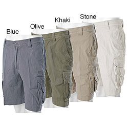 Izod Men's Saltwater Chinos Twill Cargo Shorts