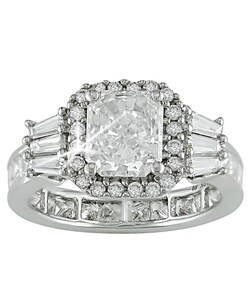 18k White Gold 3 1/2ct TDW Diamond Engagement Ring (F-I, SI-SI2)