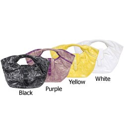 Je Veux Patent Wrinkle Handbag