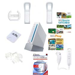Nintendo Wii Bundle Mega Accessory Bundle