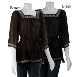 Simply Irresistible Women's Square-neck Blouse