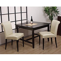 Cosmopolitan Creme Dining Chairs (Set of 2)