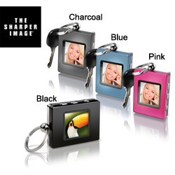 Sharper Image 1617289_PK4 4-piece Photo Keychain Set