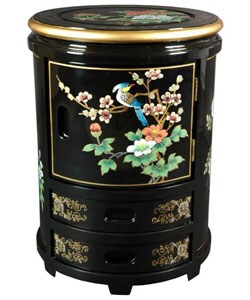 Handcrafted Oriental Stool (China)