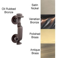 Traditional 8-inch Solid Brass Doctor Door Knocker