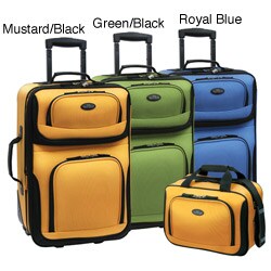 U.S. Traveler RIO 2-piece Expandable Luggage Set