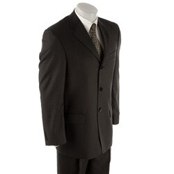 Pierre Cardin Men's Grey Wool 3-button Suit