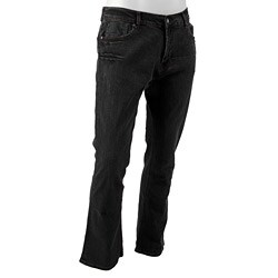 Blue Cult Men's Charcoal Slim-fit Bootcut Jeans