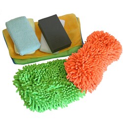 Grip 9-piece Auto Detailing and Car Wash Kit