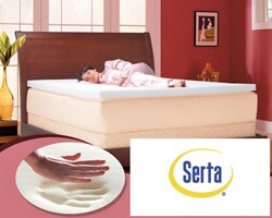 Serta Memory Foam 3-inch Mattress Topper