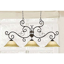 Iron 3-light Island Chandelier