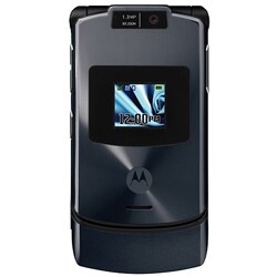 Motorola V3XX Titanium 3G Razr Unlocked GSM Cell Phone