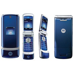 Motorola K1 Blue Krzr Unlocked Quad GSM Cell Phone