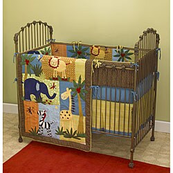 Cotton Tale Paradise 4-piece Crib Bedding Set