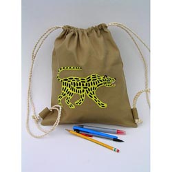 Maya Jaguar String Backpack (Belize)