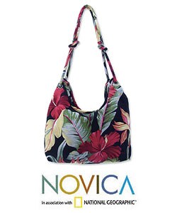 Cotton 'Paradise' Handbag (Thailand)