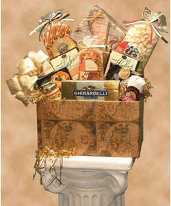 Classic Globe Large Gift Basket