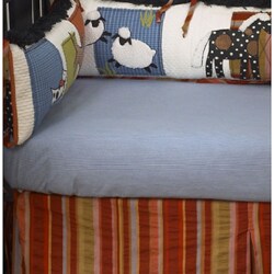 Cotton Tale Barn Dance Fitted Crib Sheet