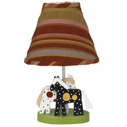 Cotton Tale Barn Dance Decorator Lamp