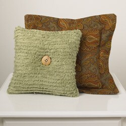 Cotton Tale Derby Plaid Pillows (Set of 2)