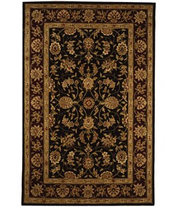Hand-tufted Traditions Wool/ Silk Rug (6' x 9')