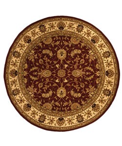 Hand-tufted Traditions Wool/ Silk Rug (8' Round)