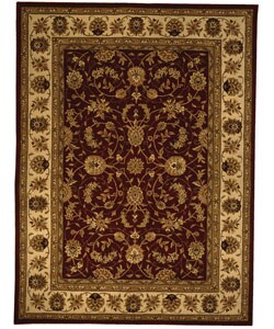 Hand-tufted Traditions Wool/ Silk Rug (8' x 11')