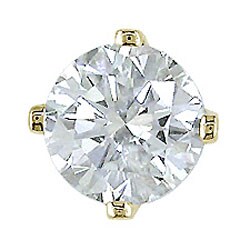 14k Gold Single 1/4ct TDW Diamond Stud Earrings