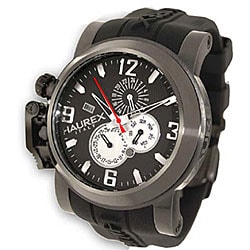Haurex Italy 'San Marco' Titanium-tone Chronograph Watch Model # 1J311UGG