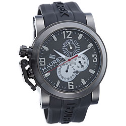 Haurex Italy 'San Marco' Titanium-tone Watch Model # 1J311UGG