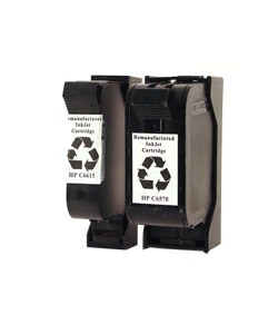 HP 15 & HP 78 Compatible Inkjet Combo Pack (Refurb)