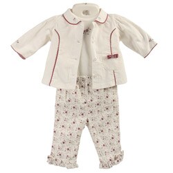 Little Me Girl's Newborn Waltz 3-piece Outfit