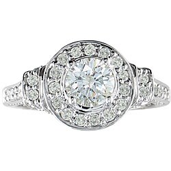 14k White Gold 1 3/4ct TDW Diamond Engagement Ring (H-I, I1)