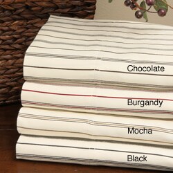 Regency Maxine 310 Thread Count Stripe Sheet Set