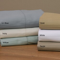 Woven Stripe 400 Thread Count Sheet Set