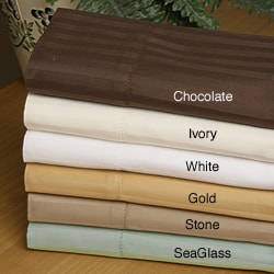 Luxury Manor 800 Thread Count Stripe Cotton Sheet Set