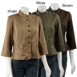 Live A Little Women's Safari Jacket