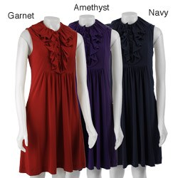 Essentials by A.B.S Women's Ruffle Dress