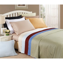Egyptian Cotton 650 Thread Count Oversized Solid Sheet Set