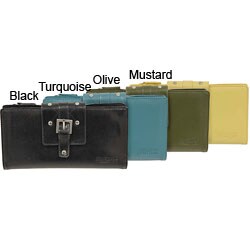 Kenneth Cole Reaction Women's Genuine Leather Tab Wallet