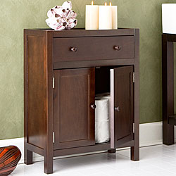 Fredericksburg Espresso Storage Cabinet