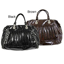 Chocolate New York Double Handle Oversize Handbag
