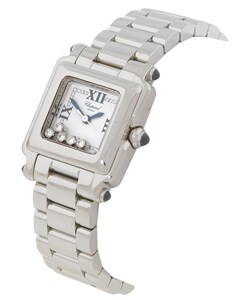 Chopard Women's Stainless Steel Diamond Sport Watch