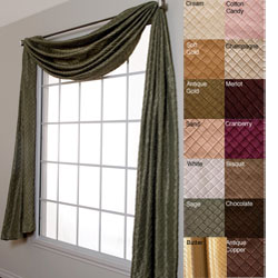 Shire Taffeta 6-yard Scarf Valance