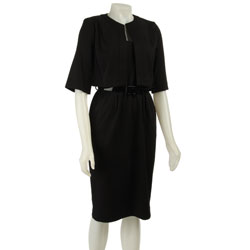 Evan Picone Women's Ponte Jacket and Dress