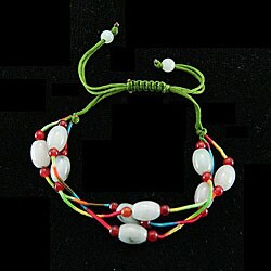 Beaded Jade Bracelet (China)