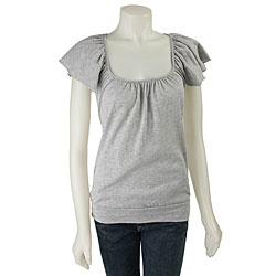 Eight Sixty Women's Flutter Sleeve Top