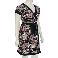 Elizabeth Women's Printed Wrap Dress
